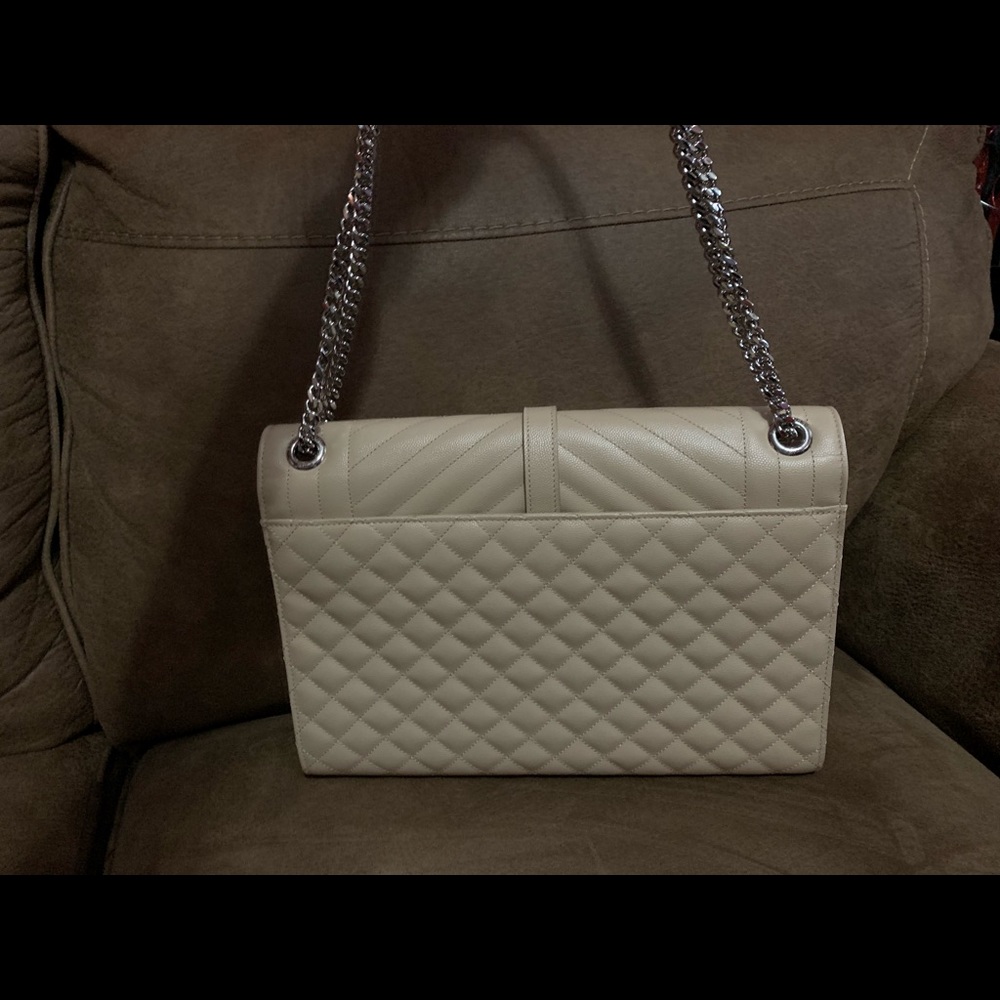Taupe Saint Laurent large bag